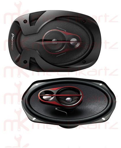 Pioneer TS-R6951S 3-way Oval Bass Shallow Speaker 400W With Grill