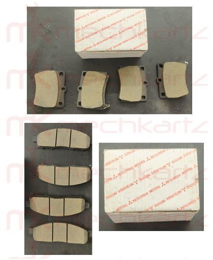 Mitsubushi Pajero Sport Front + Rear Brake Pad Set Genuine