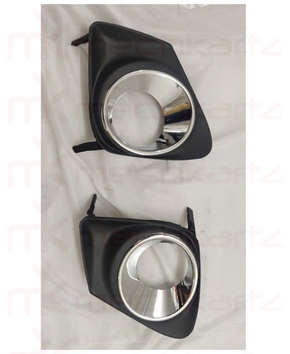 Toyota Altis Type 2 Fog Lamp Cover Set Chrome