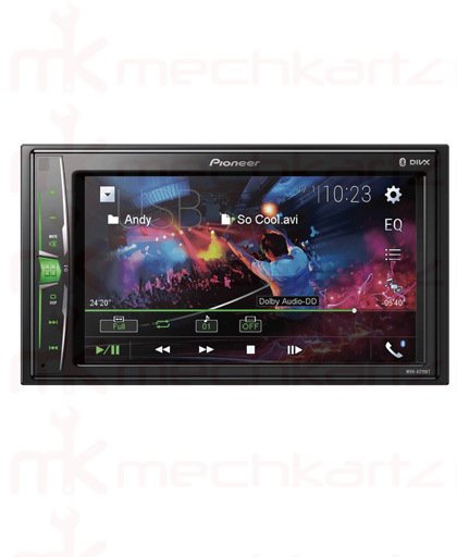 Pioneer MVH-A219BT 6.2 inch Double Din Touchscreen Bluetooth with Mirrorlink Car Stereo