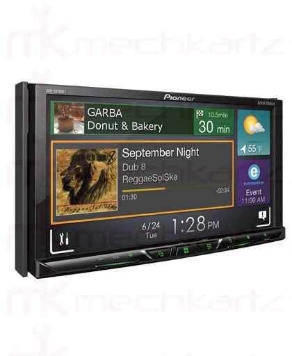 Pioneer AVH-A5190BT 7 Inch Double Din Touchscreen Bluetooth With App Radio Mode Navigation