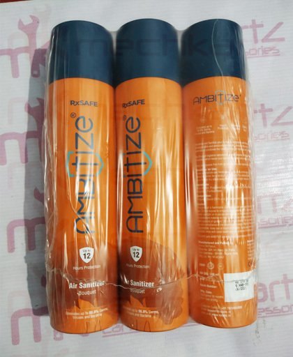 RXSAFE Ambitize Air Sanitizer Cum Freshner Set of 3 Pcs