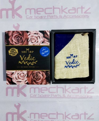 Sharp Vedic Oil Based Perfume Hanging Pouch Blue Water