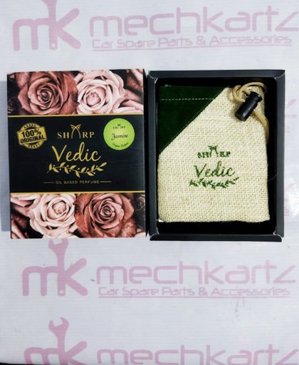 Sharp Vedic Oil Based Perfume Hanging Pouch Jasmine