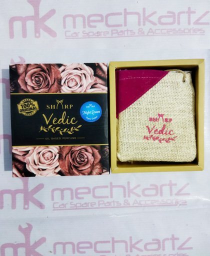 Sharp Vedic Oil Based Perfume Hanging Pouch Night Queen