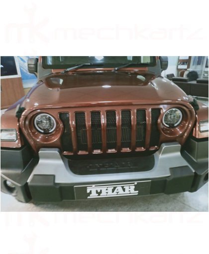 Mahindra Thar 2020 Modified Mystic Copper Front Grill