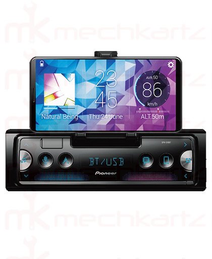 Pioneer SPH-C19BT Single Din FM USB Player With Bluetooth Cradle Model
