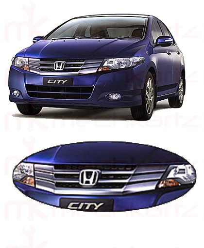 Honda City I Vtec Type 5 front grill chrome lining