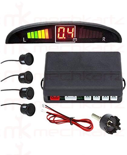 Soundvox Parking Sensor Set of 4pcs. for all Car Models Beep Type Black