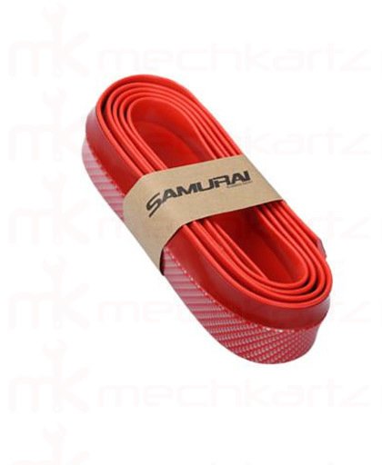 Samurai Car Bumper Lip Side Skirt for All Car models Red Color