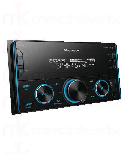 Pioneer MVH-S329BT Double Din Stereo with Bass Boost Control