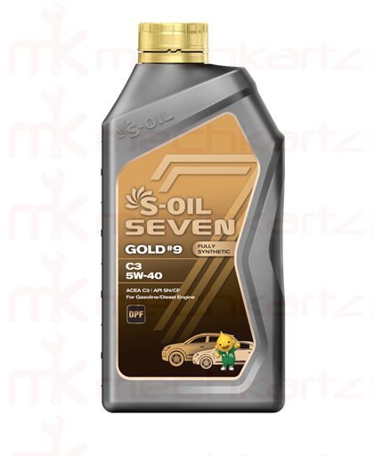 S-Oil 7 5W-40 Gold Engine Oil 1 Litre
