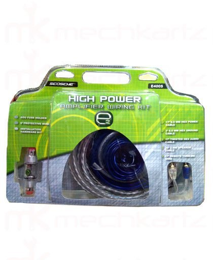 Scosche E400S E2 High Power Amplifier Wiring Kit