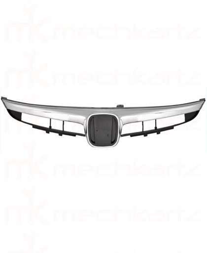 Honda Civic Half Chrome Front Grill