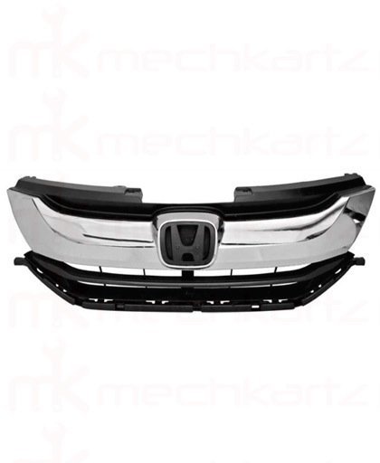 Honda City Idtec Type 7 Full Chrome Front Complete Grill
