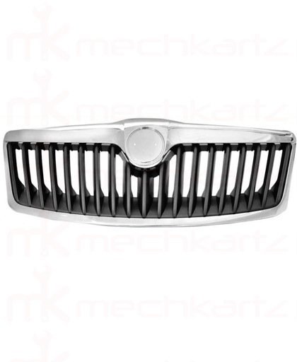 Skoda Laura Front Grill Half Chrome