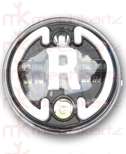 Universal 7 Inch LED R Attraction Headlight Imported