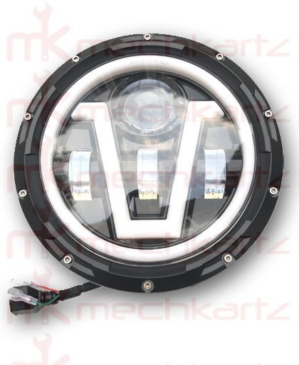 Universal 7 Inch LED V Attraction Headlight Imported