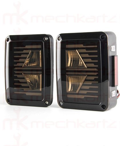 Mahindra Thar Jeep LED Wrangler Melody Type Tail Light Set
