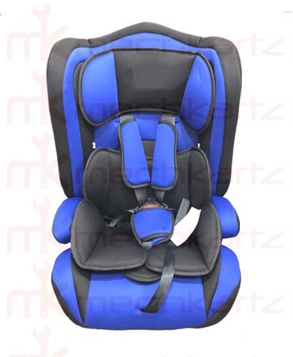 Universal In-Car Baby Seat Cover with Fixed Neck Support Blue