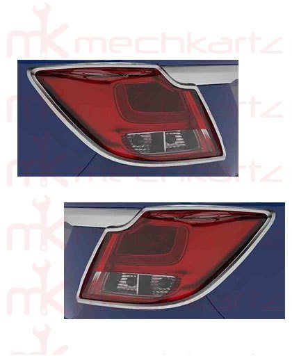 Maruti Suzuki Swift Dzire 2017 Tail Lamp Chrome Garnish