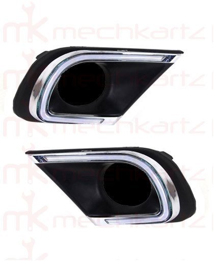 Toyota Innova Type 4 Fog Lamp Cover With Chrome Set