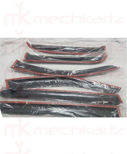Mitsubishi Pajero Sport Injection Moulded Door Visor set of 6Pcs