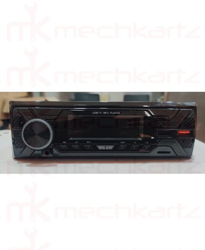 Imported Car Radio Bluetooth Single DIN FM, MP3 Player 1 DIN with Bluetooth Handsfree Calling, Dual USB, AUX Function