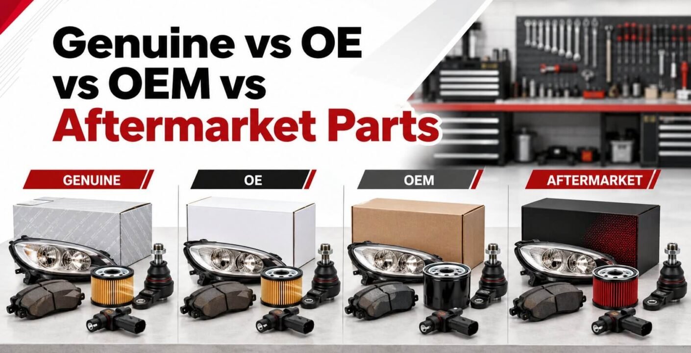 Genuine vs OE vs OEM vs Aftermarket Parts